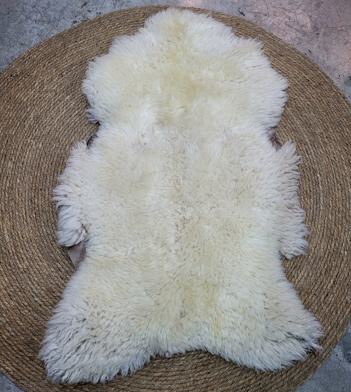 Manta de piel de oveja