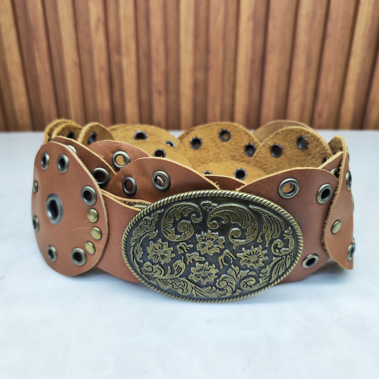 Cinturón de cuero