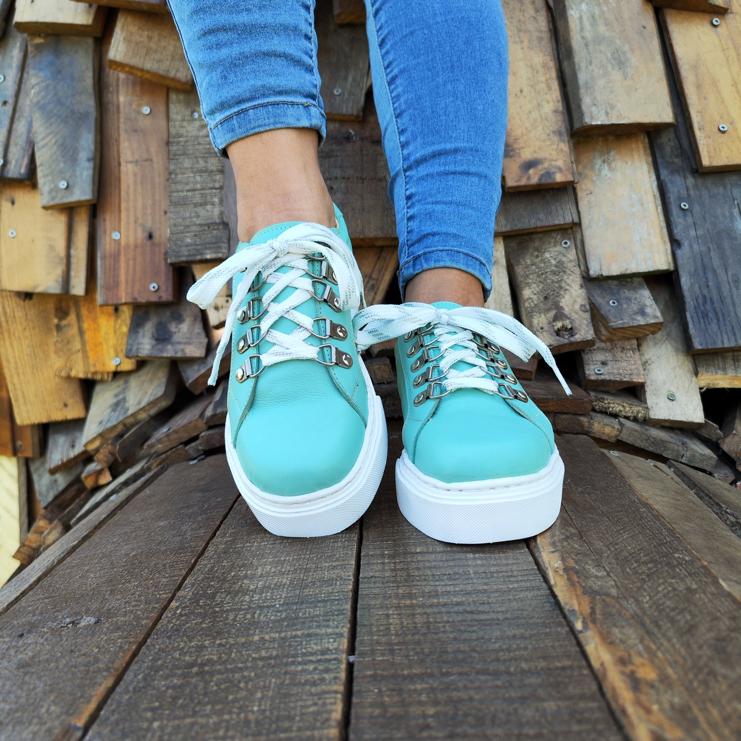 Zapatilla Llanka menta